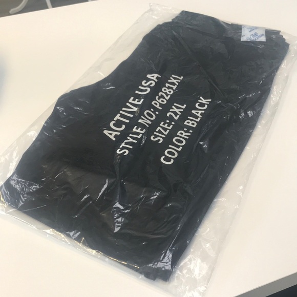 2XL & 3XL Black Ponte Pant - Picture 3 of 5